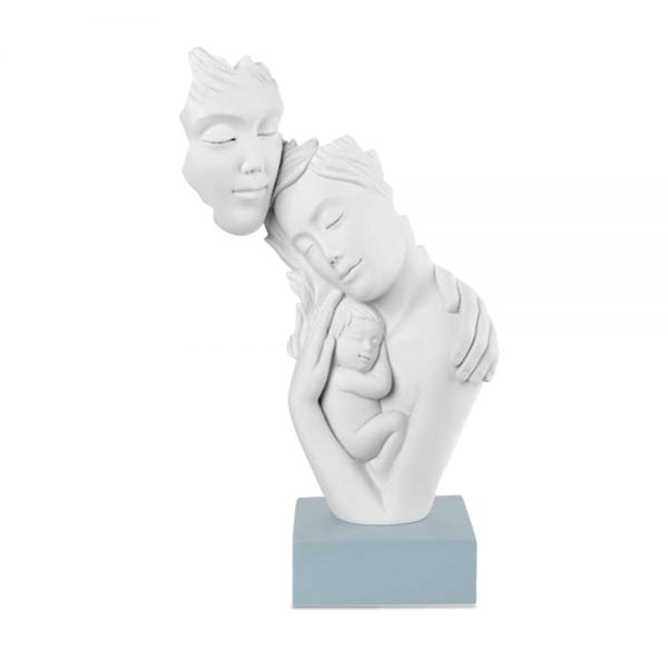 Bongelli – Scultura Famiglia Base Celeste