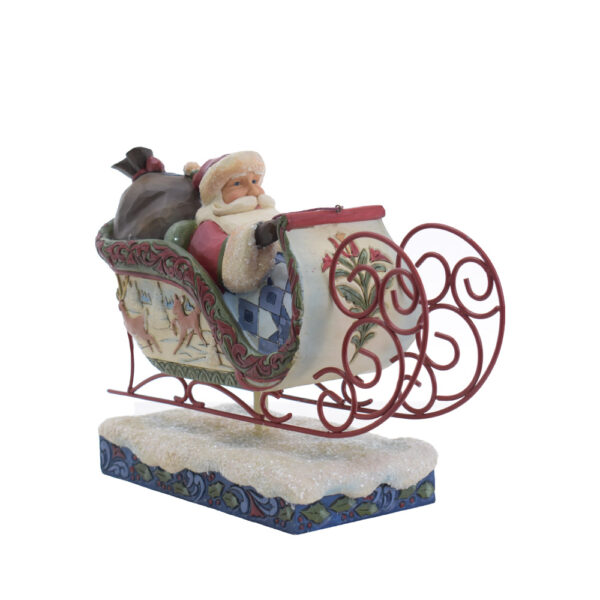 Babbo Natale su slitta Enesco