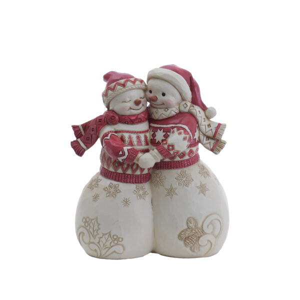 Coppia Pupazzi di neve enesco