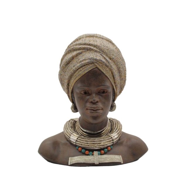 mezzo busto donna africana della collezione fancy