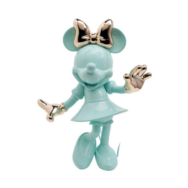 welcome minnie pastel azzurra cin dettagli oro leblon delienne