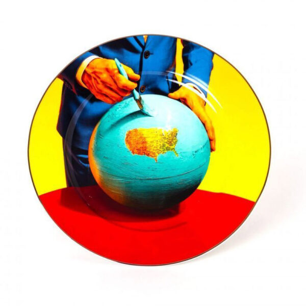 piatto toiletpaper globe seletti