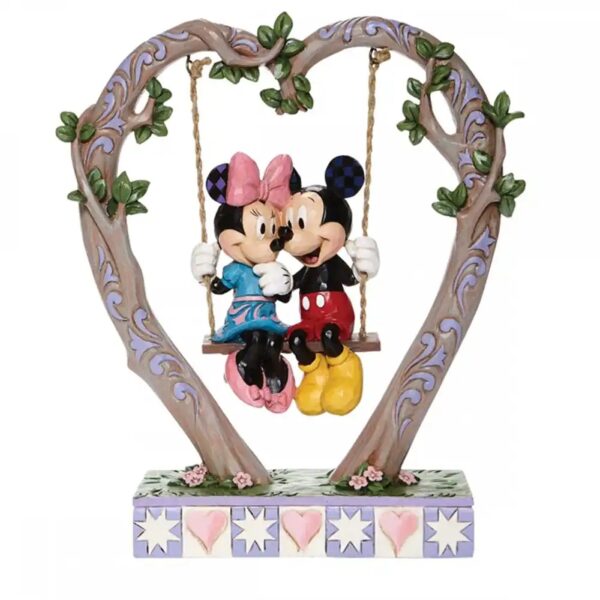 Minnie e Topolino sull'altalena enesco