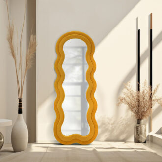 Specchio Da Muro Teddy Senape