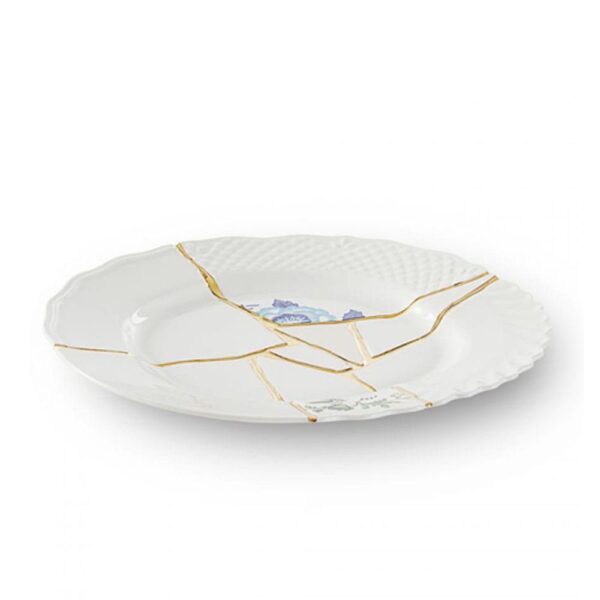 Seletti - Piatto Piano Kintsugi - immagine 2