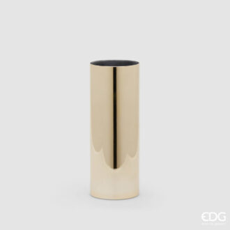 Vaso Cilindro Oro H.40