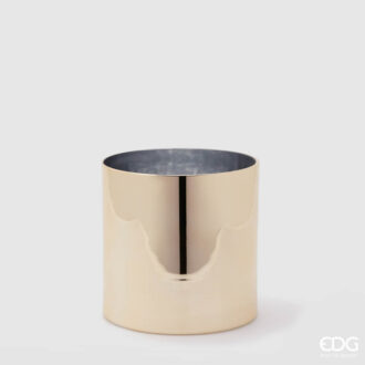 Vaso Cilindro Oro H.20
