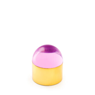 Scatola Globo Piccola Rosa