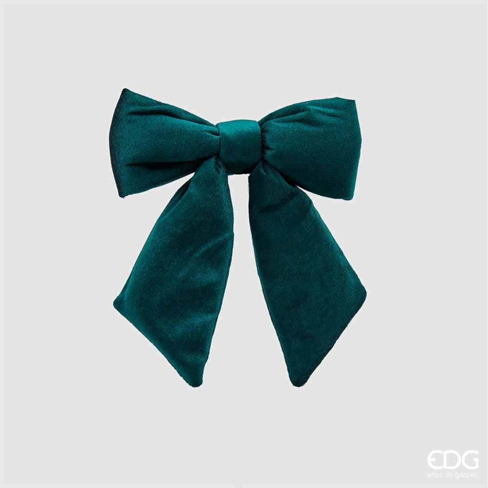 Fiocco velluto verde EDg