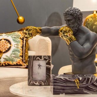 Cornice Astratta Bianca e Nera 10x15