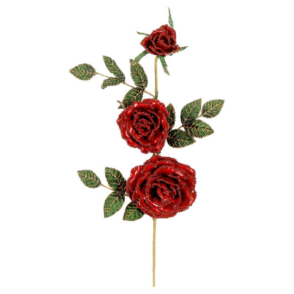Vetur - Ramo Rose Rosse Glitter