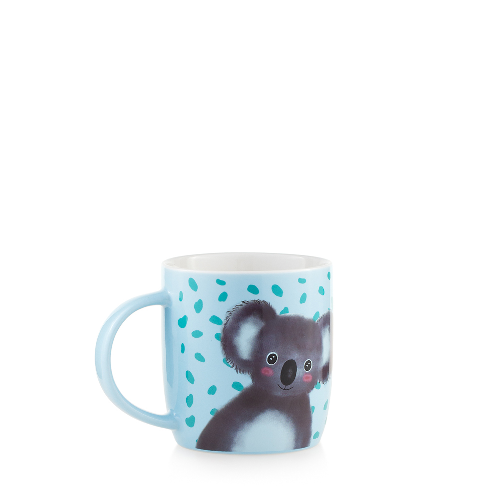 Tazza Personalizzata Con Koala Addormentato - Ceramica Blu 33 Cl, Stampata In Sublimazione, Regalo Originale - 4