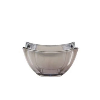 scvuotatasche in cristallo fumè emò