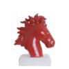scultura cavallo rosso amagè