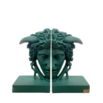 Fermalibri Medusa Verde Inglese