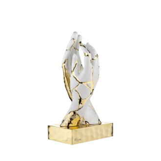 scultura mani crepate Bongelli
