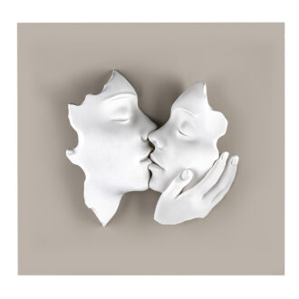 Quadro Bacio Nocciola