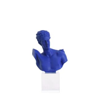 Busto Hermes Blu Cobalto