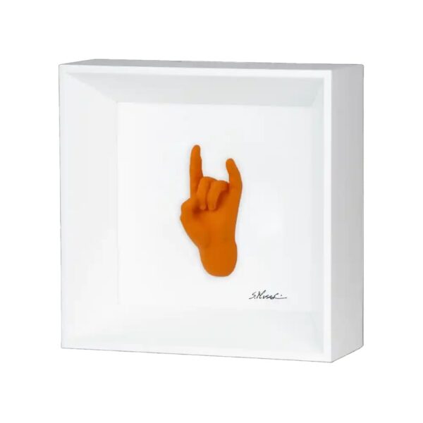 Le Voci Di Dentro - Quadro Tien e Ccorn Arancio - immagine 2