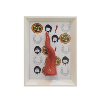 Quadretto Corno Rosso