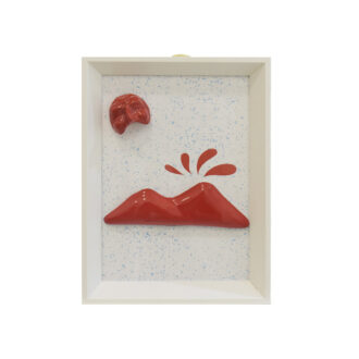 Quadretto Vesuvio Maschera