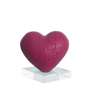 cuore puzzle fuxia