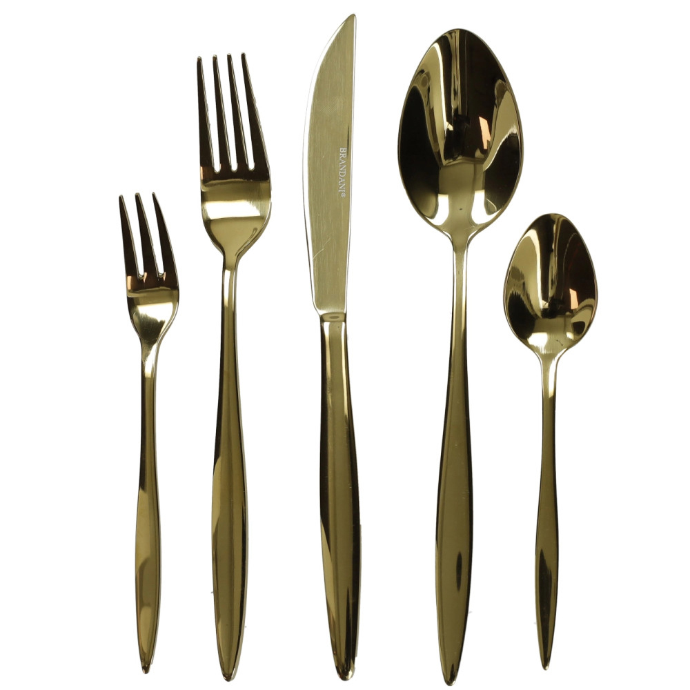 posate oro modello stretch brandani