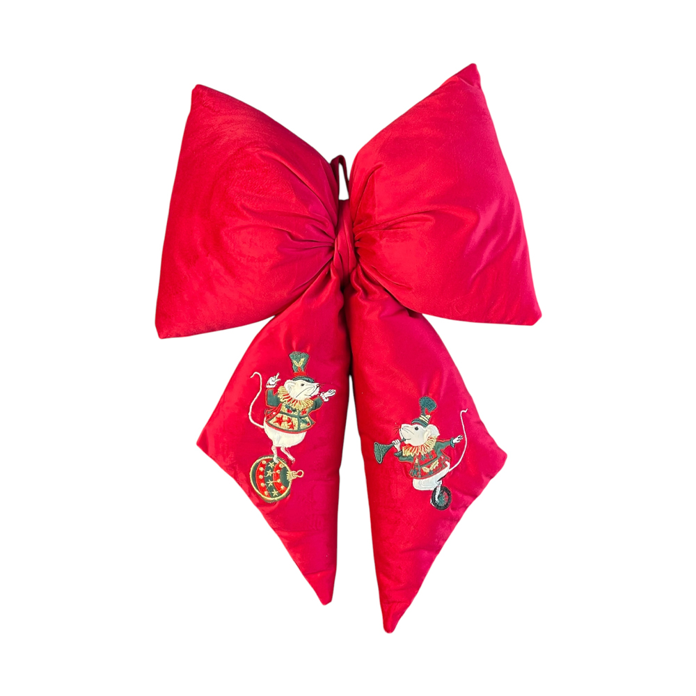 fiocco cirque de noel rosso Clodette