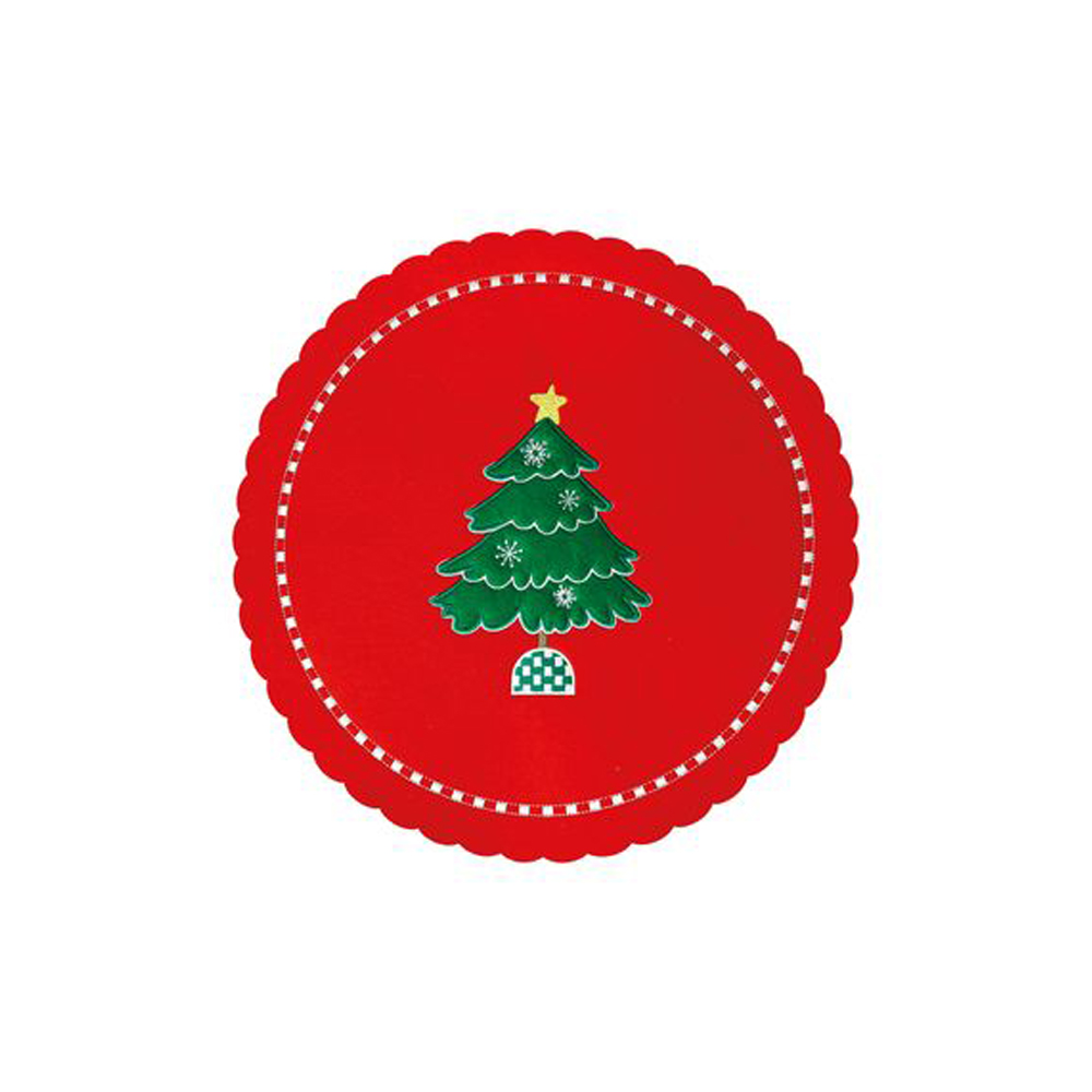 Posto tavola natalizio in feltro brandani