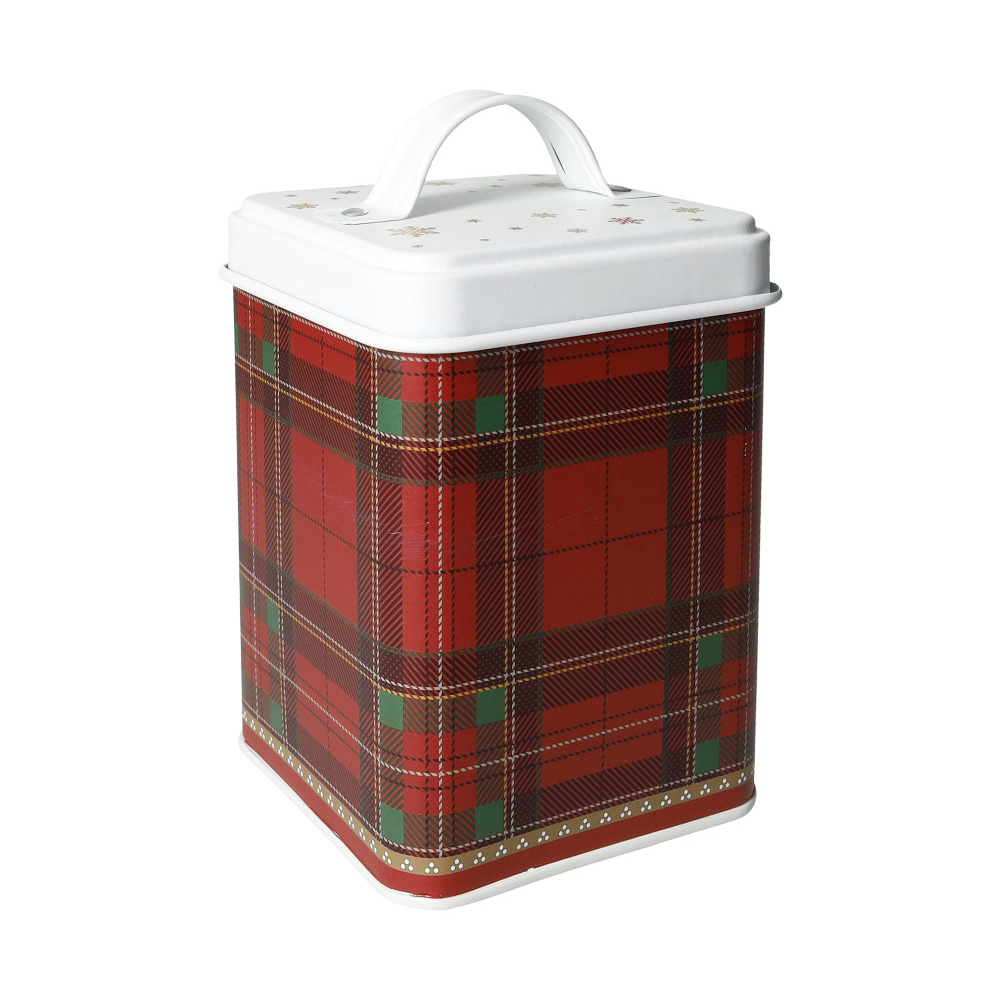 Barattolo Christmas in metallo Brandani