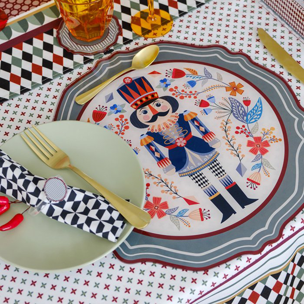 Set 2 Sottopiatti Schiaccianoci Vesta