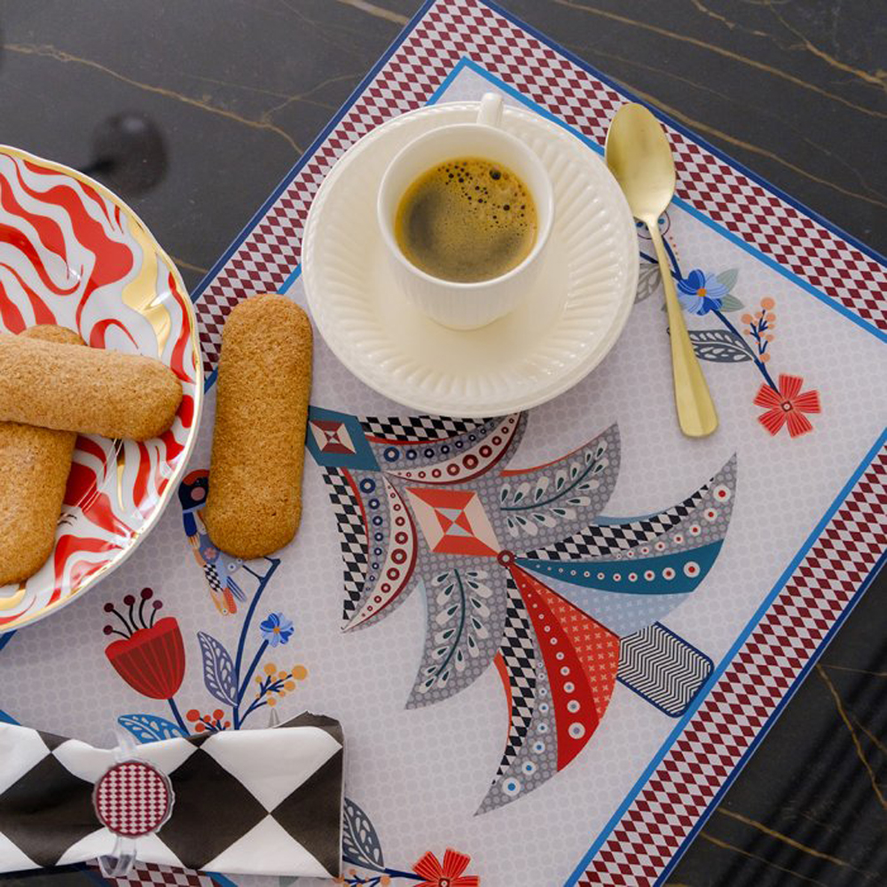 set 2 tovagliette rigide albero vesta