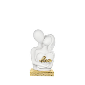 Scultura Abbraccio Love oro Bongelli Preziosi