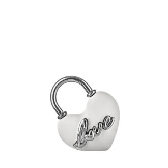 Lucchetto Cuore Argento Bongelli