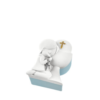 Scatolina comunione bimbo celeste Bongelli Preziosi