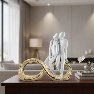 Scultura Coppia Infinito Bongelli