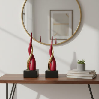 Corno Rosso Intrecciato Base Nera Bongelli