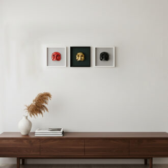 Quadretto Maschera Pulcinella Bongelli