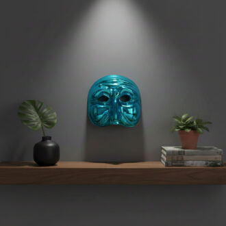 maschera Pulcinella Bongelli