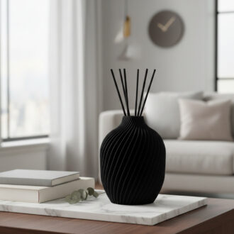 Profumatore Vaso K Nero Hypno Casa