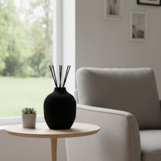 Profumatore Vaso K Nero Hypno Casa