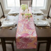 Runner Toile Fucsia Tono Su Tono