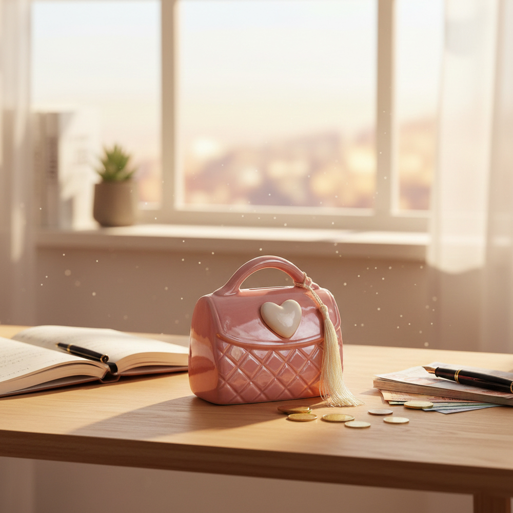 Salvadanaio Borsetta Le Stelle