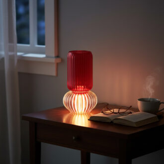 Vaso Cardinale Con Luce