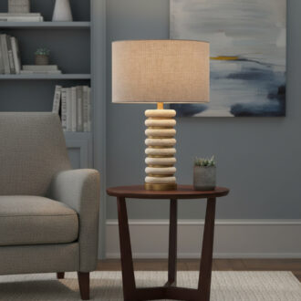 Lampada Travertino Henriette