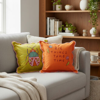 Set 2 Cuscini Good Vibes