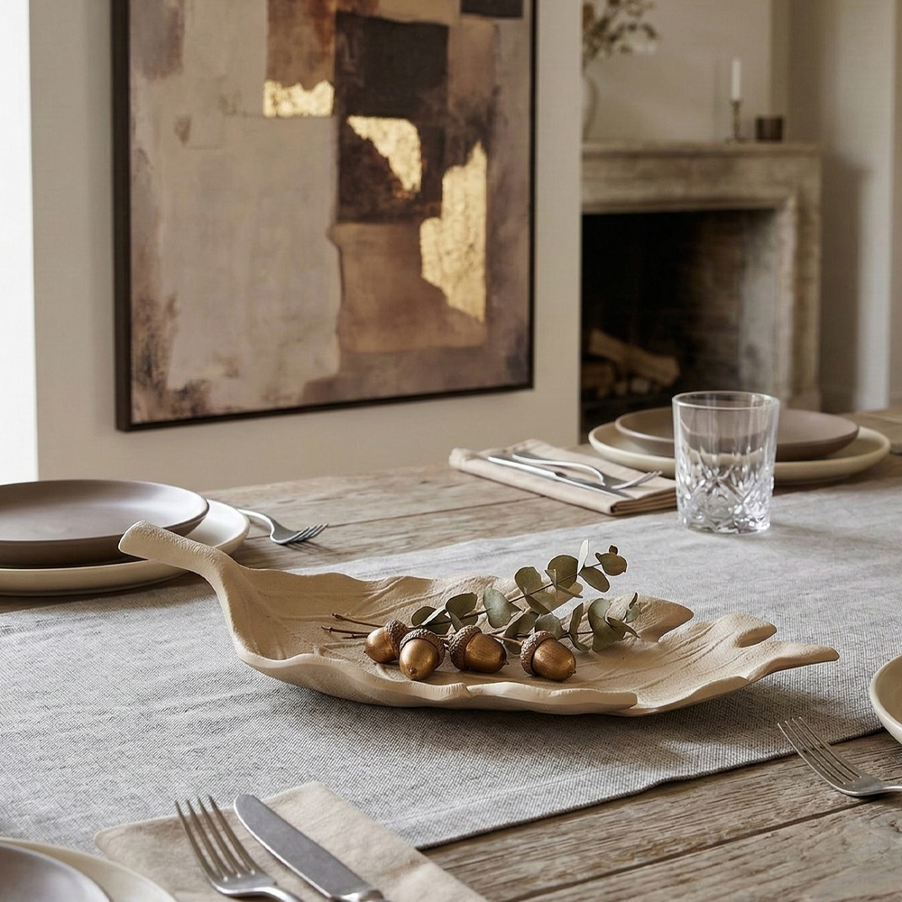 Centrotavola Foglia Garpe