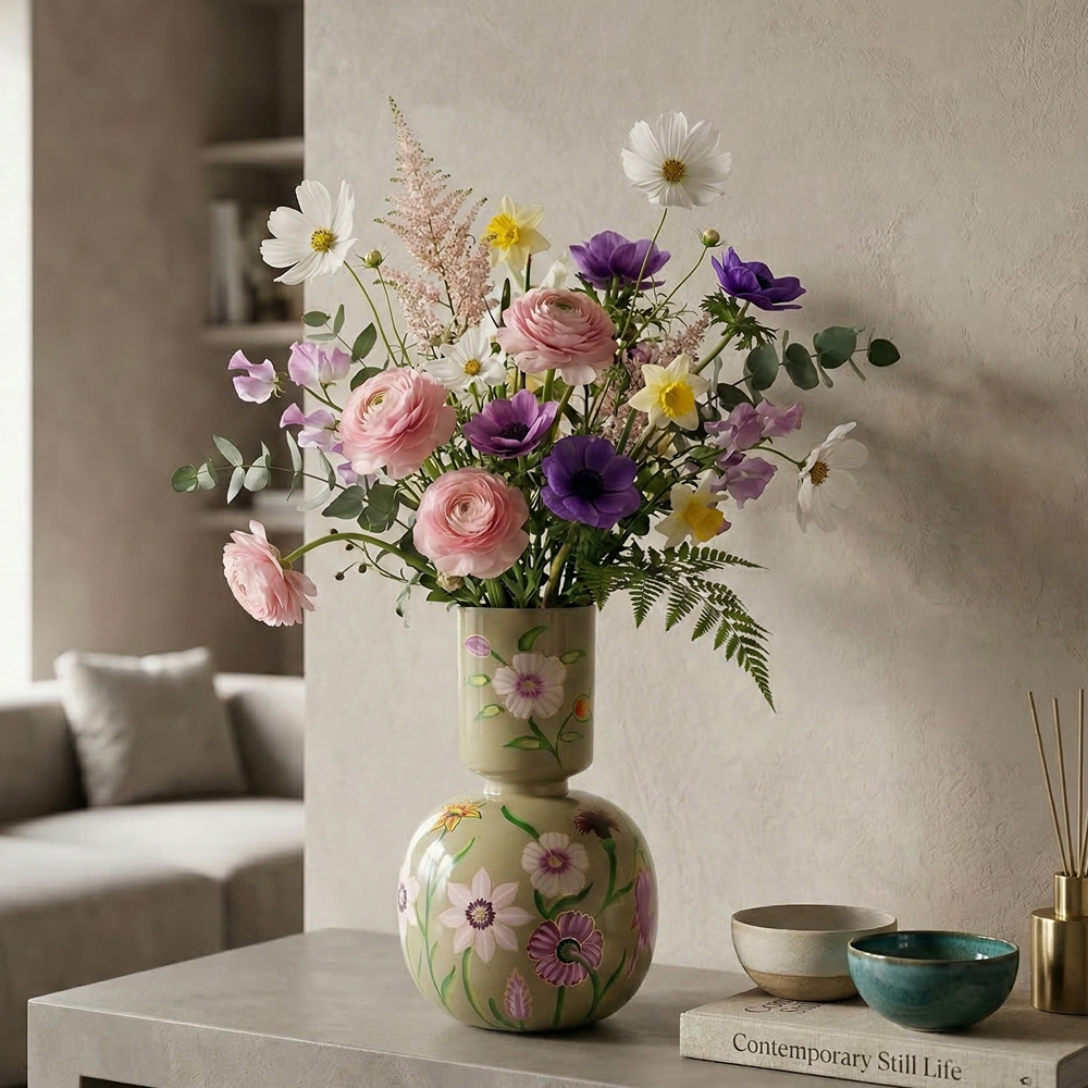 Vaso Floreale Verde EDG