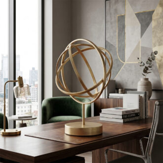 Decorazione Sfera Metallo Garpe