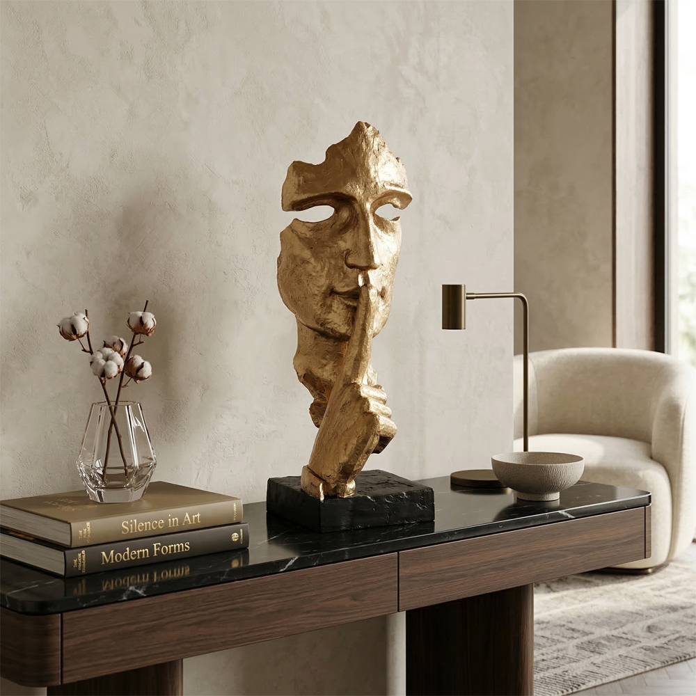 Scultura Silence Oro